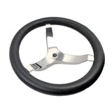 Maxbell 13.5in 3/4" Shaft Polished Steering Wheel For Marine Camper Truck Universal - Aladdin Shoppers