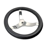 Maxbell 13.5in 3/4" Shaft Polished Steering Wheel For Marine Camper Truck Universal - Aladdin Shoppers