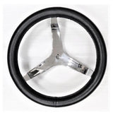Maxbell 13.5in 3/4" Shaft Polished Steering Wheel For Marine Camper Truck Universal - Aladdin Shoppers