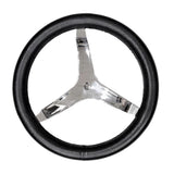 Maxbell 13.5in 3/4" Shaft Polished Steering Wheel For Marine Camper Truck Universal - Aladdin Shoppers