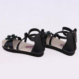 Maxbell 1/3 BJD Ankle Strape Shoes Sandals Flats For Dollfie Summer Accessory Black - Aladdin Shoppers