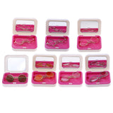 Maxbell 1/3 BJD Retro Hippy Round Glasses Eyewear for Night Lolita Doll Accs Golden - Aladdin Shoppers