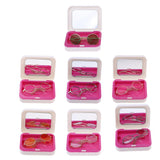 Maxbell 1/3 BJD Retro Hippy Round Glasses Eyewear for Night Lolita Doll Accs Golden - Aladdin Shoppers