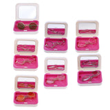 Maxbell 1/3 BJD Retro Hippy Round Glasses Eyewear for Night Lolita Doll Accs Golden - Aladdin Shoppers