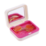 Maxbell 1/3 BJD Round Sunglasses Glasses for Night Lolita Accessories Yellow - Aladdin Shoppers
