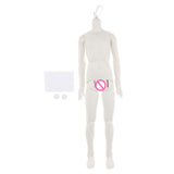 Maxbell 1/3 BJD Uncle Doll Male Boy Nude Body DIY Making Replacement Part White Skin - Aladdin Shoppers