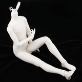 Maxbell 1/3 BJD Uncle Doll Male Boy Nude Body DIY Making Replacement Part White Skin - Aladdin Shoppers