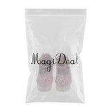 Maxbell 1/3 Cute Bowknot High Heel Shoes for BJD Dollfie Dress Accessories Pink - Aladdin Shoppers