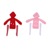 Maxbell 1/3 Cute Long Plush Hoodie Top Sweatshirt for BJD Dolls Casual Clothes Pink - Aladdin Shoppers