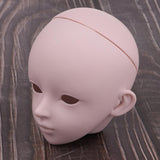 Maxbell 1/3 Scale BJD SD Head Sculpt Ball Jointed Dolls Head Model Body Parts DIY Custom for Night Lolita LUTS DOD - Aladdin Shoppers