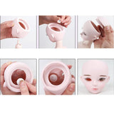 Maxbell 1/3 Scale BJD SD Head Sculpt Ball Jointed Dolls Head Model Body Parts DIY Custom for Night Lolita LUTS DOD - Aladdin Shoppers