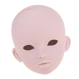 Maxbell 1/3 Scale BJD SD Head Sculpt Ball Jointed Dolls Head Model Body Parts DIY Custom for Night Lolita LUTS DOD - Aladdin Shoppers