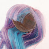 Maxbell 1/4 BJD Doll Wigs Long Curly Hair For Dollfie Custom Hairpiece Mixed Color - Aladdin Shoppers