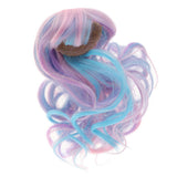 Maxbell 1/4 BJD Doll Wigs Long Curly Hair For Dollfie Custom Hairpiece Mixed Color - Aladdin Shoppers