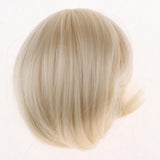Maxbell 1/4 BJD Doll Wigs Short Curly Hair Bobo Doll Wigs For Dollfie Custom Gold - Aladdin Shoppers