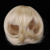 Maxbell 1/4 BJD Doll Wigs Short Curly Hair Bobo Doll Wigs For Dollfie Custom Gold - Aladdin Shoppers