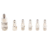 Maxbell 1/4'' BSP Air Compressor Coupler Fittings Line Hose Connector Quick Release - Aladdin Shoppers