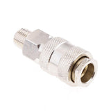 Maxbell 1/4'' BSP Air Compressor Coupler Fittings Line Hose Connector Quick Release - Aladdin Shoppers