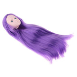 Maxbell 1/4 Female Bjd Doll Head Sculpt Ball-Jointed Doll Body Parts Accs Purple - Aladdin Shoppers