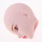 Maxbell 1/4 Female Doll Head w/ Brown Eyes for BJD DIY Part Accs Rose Red Eye Shadow - Aladdin Shoppers