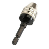Maxbell 1/4'' Keyless Drill Bit Chuck Quick Change Adapter Hex Shank 0.3-3.6mm White - Aladdin Shoppers