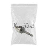 Maxbell 1/4'' Keyless Drill Bit Chuck Quick Change Adapter Hex Shank 0.3-3.6mm White - Aladdin Shoppers