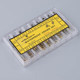 Maxbell 140Pcs/Box Copper Mixed Size Watch Case Tube Pipes for Waterproof Crown Assortment - Aladdin Shoppers