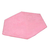 Maxbell 140x120cm Children Indoor Playhouse Castle Tent Pad Rug Baby Play Tent Floor Activity Game Cushion Toy –Hexagonal Pink - Aladdin Shoppers