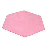 Maxbell 140x120cm Children Indoor Playhouse Castle Tent Pad Rug Baby Play Tent Floor Activity Game Cushion Toy –Hexagonal Pink - Aladdin Shoppers