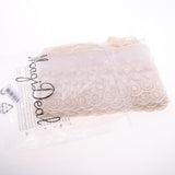 Maxbell 14cm Nylon Silk Mesh Cloth Embroidery Lace for Doll Clothes DIY Making Beige - Aladdin Shoppers