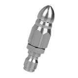 Maxbell 1/4inch Quick Connector Rotary Sewer Cleaning Nozzle Stainless Steel Pressure Washer Jetter Nozzle Pipe Drain Washing Tools Head - Aladdin Shoppers