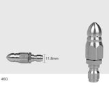 Maxbell 1/4inch Quick Connector Rotary Sewer Cleaning Nozzle Stainless Steel Pressure Washer Jetter Nozzle Pipe Drain Washing Tools Head - Aladdin Shoppers