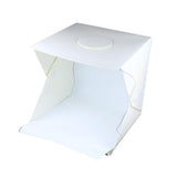 Maxbell 15.7'' x 15.7'' Light Room Table Top Photo Studio Photography LED Lighting Tent Kit Backdrop Cube Box - Aladdin Shoppers