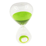 Maxbell 15 Minutes Sandglass Hourglass Sand Clock Timers Desktop Clock Light Green - Aladdin Shoppers