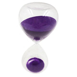 Maxbell 15 Minutes Sandglass Hourglass Sand Clock Timers Desktop Clock Purple - Aladdin Shoppers