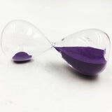 Maxbell 15 Minutes Sandglass Hourglass Sand Clock Timers Desktop Clock Purple - Aladdin Shoppers