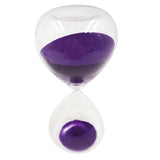 Maxbell 15 Minutes Sandglass Hourglass Sand Clock Timers Desktop Clock Purple - Aladdin Shoppers