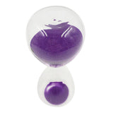 Maxbell 15 Minutes Sandglass Hourglass Sand Clock Timers Desktop Clock Purple - Aladdin Shoppers