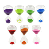 Maxbell 15 Minutes Sandglass Hourglass Sand Clock Timers Desktop Clock Red - Aladdin Shoppers
