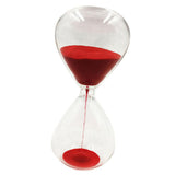 Maxbell 15 Minutes Sandglass Hourglass Sand Clock Timers Desktop Clock Red - Aladdin Shoppers
