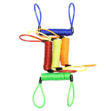 Maxbell 150cm Alarm Disc Lock Security Spring Reminder Cable Motorcycle Ebike blue - Aladdin Shoppers