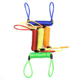 Maxbell 150cm Alarm Disc Lock Security Spring Reminder Cable Motorcycle Ebike orange - Aladdin Shoppers