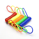 Maxbell 150cm Alarm Disc Lock Security Spring Reminder Cable Motorcycle Ebike orange - Aladdin Shoppers