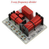 Maxbell 150W Treble Bass 3 Way Frequency Divider Speaker Crossover Filters Board - Aladdin Shoppers