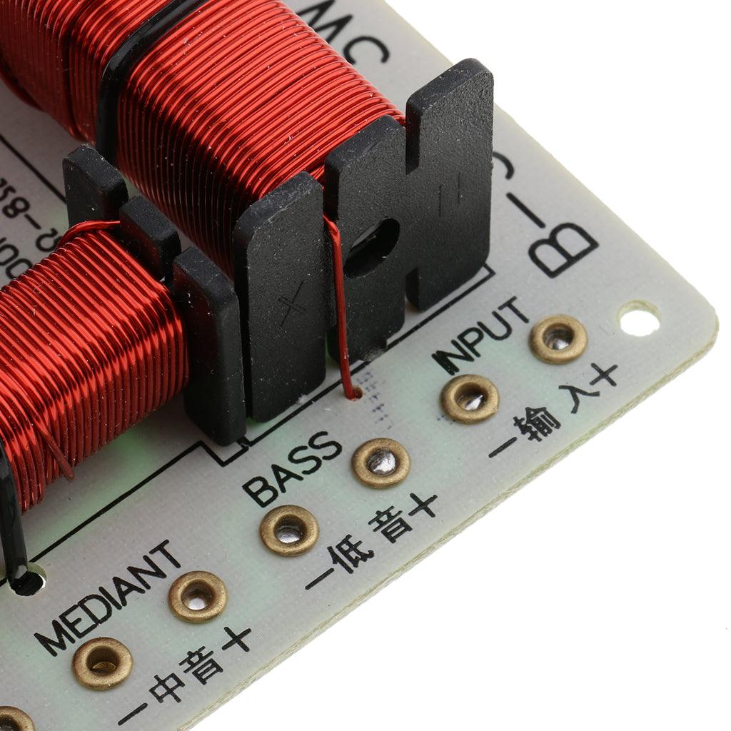 Maxbell 150W Treble Bass 3 Way Frequency Divider Speaker Crossover Filters Board - Aladdin Shoppers