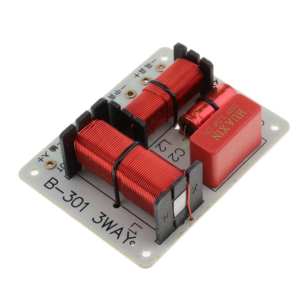 Maxbell 150W Treble Bass 3 Way Frequency Divider Speaker Crossover Filters Board - Aladdin Shoppers