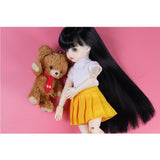 Maxbell 1/6 Ball Jointed Doll Clothes Knit Sweater Vest for Blythe Dolls White - Aladdin Shoppers