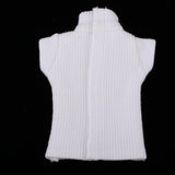 Maxbell 1/6 Ball Jointed Doll Clothes Knit Sweater Vest for Blythe Dolls White - Aladdin Shoppers
