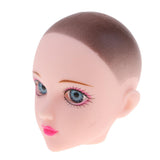 Maxbell 1/6 Ball-Jointed Doll Girl Head Sculpt for BJD Doll Body Parts Blue Eyes - Aladdin Shoppers