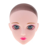 Maxbell 1/6 Ball-Jointed Doll Girl Head Sculpt for BJD Doll Body Parts Blue Eyes - Aladdin Shoppers